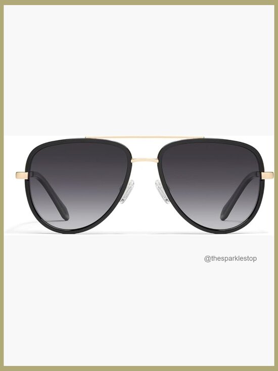 Unisex Aviator Sunglasses with Polarized Smoke Lenses and UV Protection main image 5